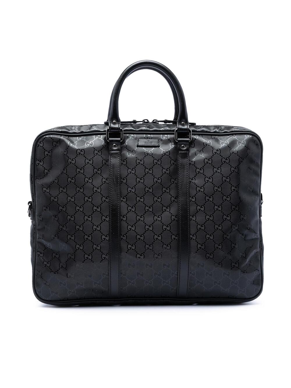 Gucci Gg Imprime Business Bag Pre-Loved #292193G41B